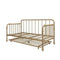 Little Seeds Monarch Hill Wren Metal Twin, Gold Bed