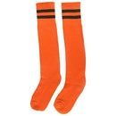 Youth Soccer Socks Fasoar Teens Knee High Football Socks Long Striped Rugby Tube Socks 2/6/10 Pairs