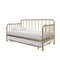 Little Seeds Monarch Hill Wren Metal Twin, Gold Bed