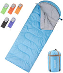 EMONIA Camping Sleeping Bag, 3 Season Waterproof Outdoor Hiking Backpacking Sleeping Bag Perfect for Traveling,Lightweight Portable Envelope Sleeping Bags