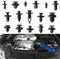 Auto Body Retainer Clips Plastic Fasteners Push Rivets Clips Set Tailgate Handle Rod Clip 19 MOST Popular Sizes Door Trim Panel Clips 460 PCS With 1 Plastic Fastener Remover For GM Ford Chevy Toyota