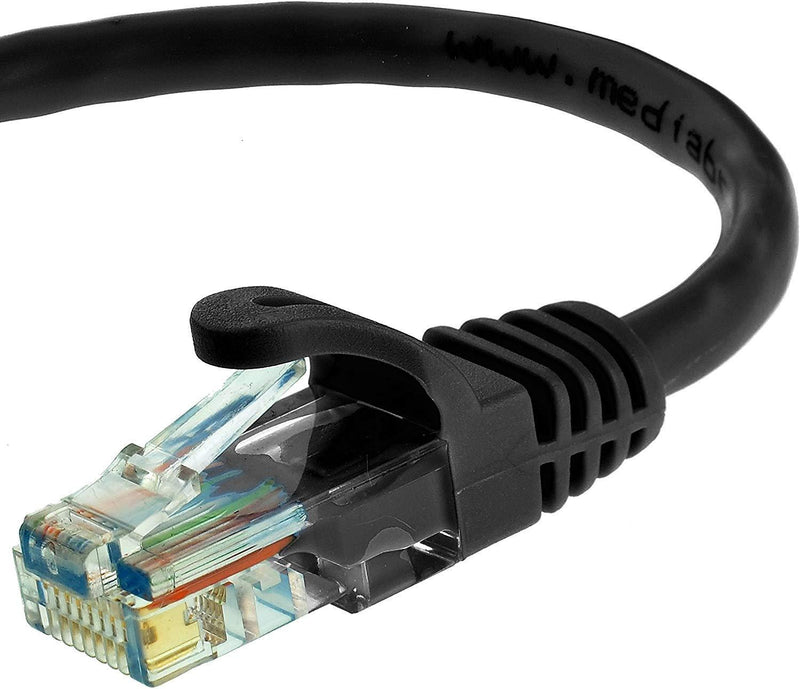Mediabridge Ethernet Cable (10 Feet) - Supports Cat6 / Cat5e / Cat5 Standards, 550MHz, 10Gbps - RJ45 Computer Networking Cord (Part
