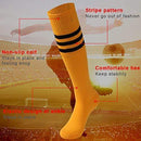 saounisi Unisex Tube Socks Stripe,2 Pairs Knee High Football Soccer Volleyball Baseball Cheerleading Team Socks